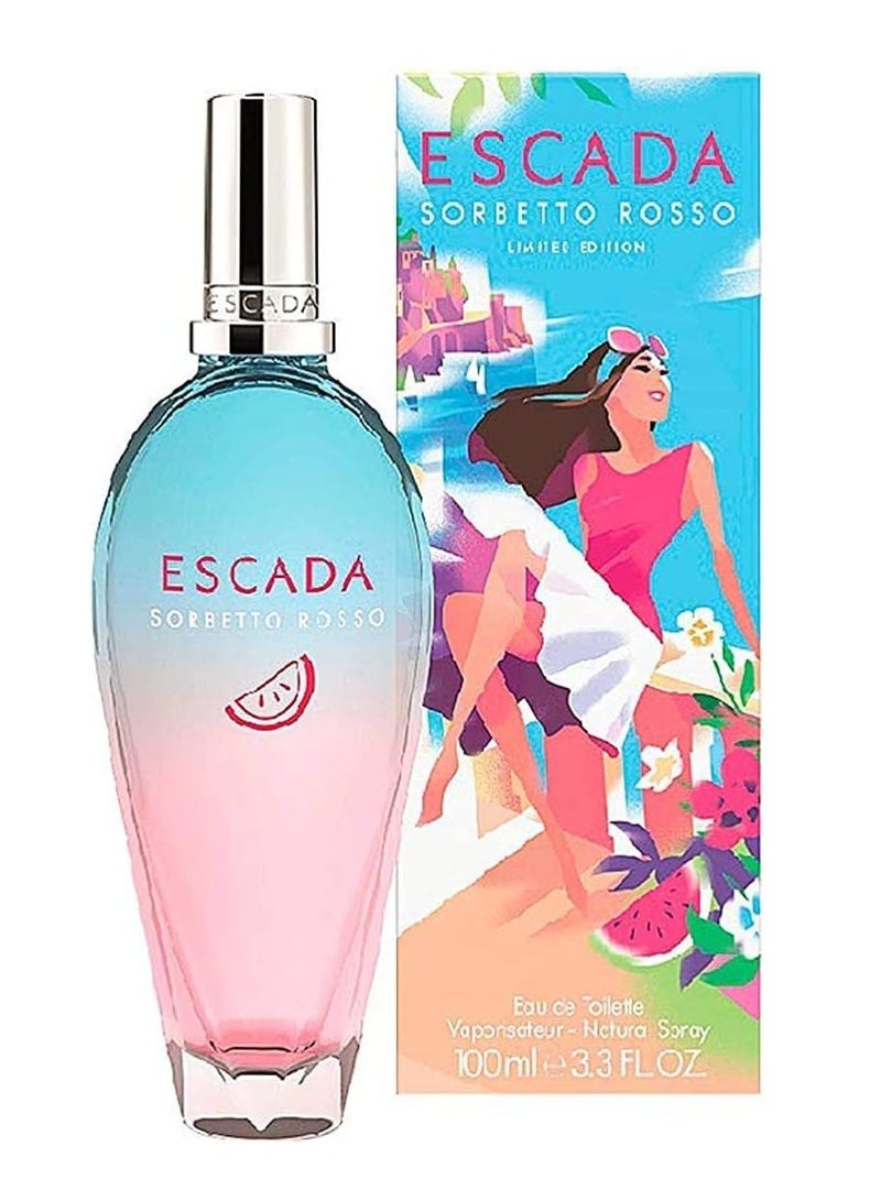 ESCADA Sorbetto Rosso Limited Edition EDT 100ml - Image 1