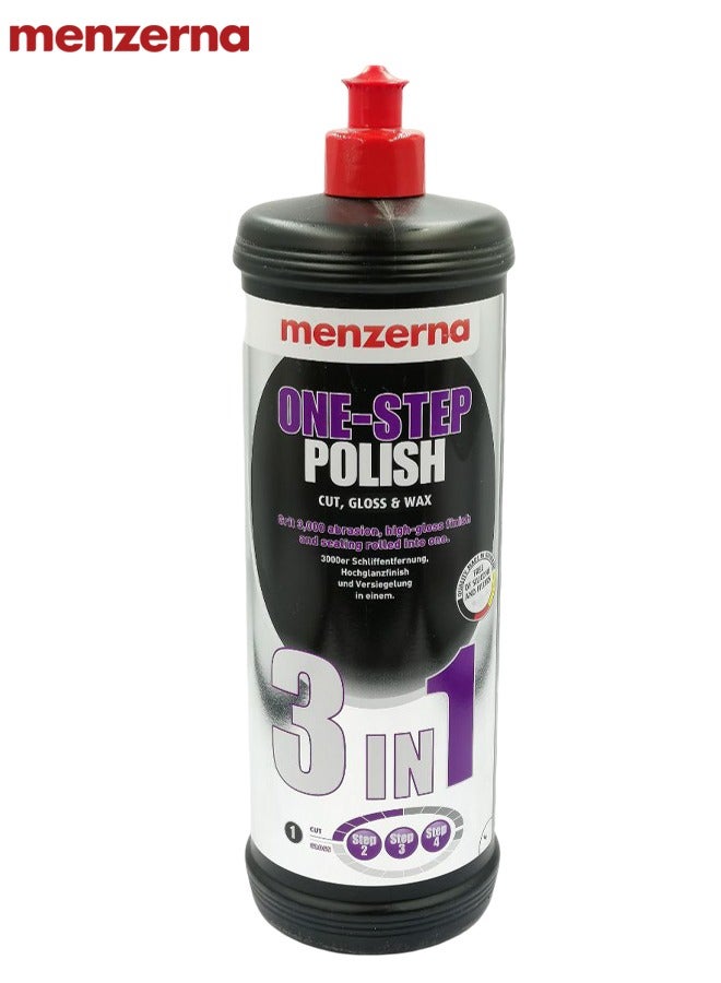 menzerna Menzerna One-Step Polish 3 in 1 High Gloss Cut Wax Professional Car Paint Correction and Protection - Image 2