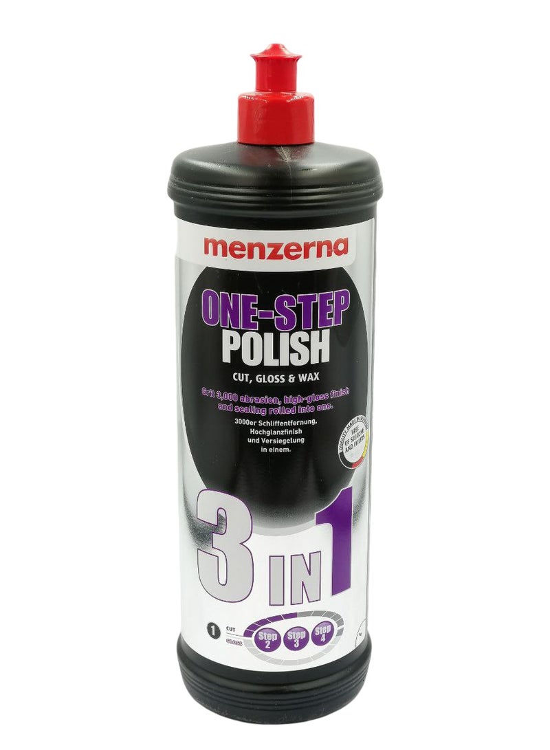 menzerna Menzerna One-Step Polish 3 in 1 High Gloss Cut Wax Professional Car Paint Correction and Protection - Image 3