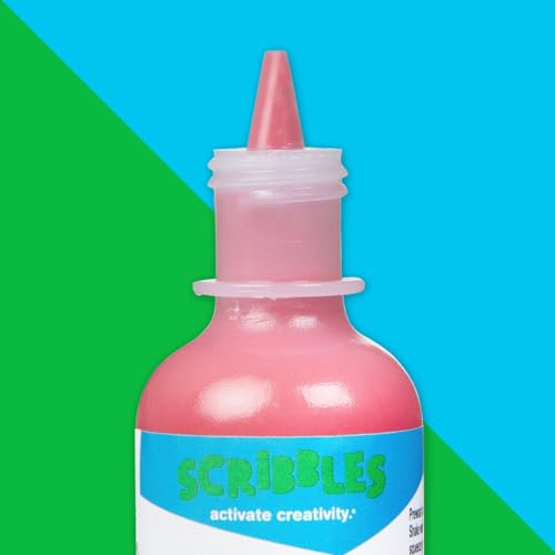 Scribbles 13904 3D Fabric Paint Shiny- Barn Red - Image 2