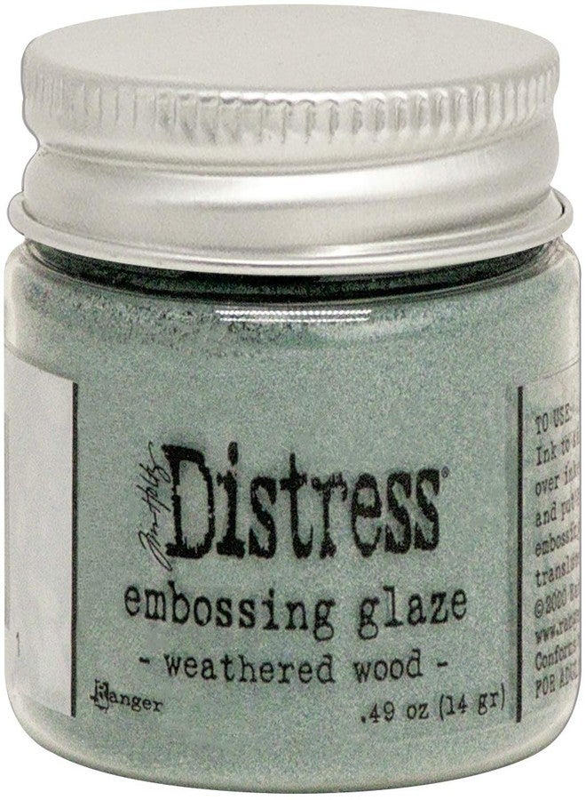 Ranger Tim Holtz -EMBOSSING GLAZE WEATHRD WD, Weathered Wood, 1 count (pack of 1)