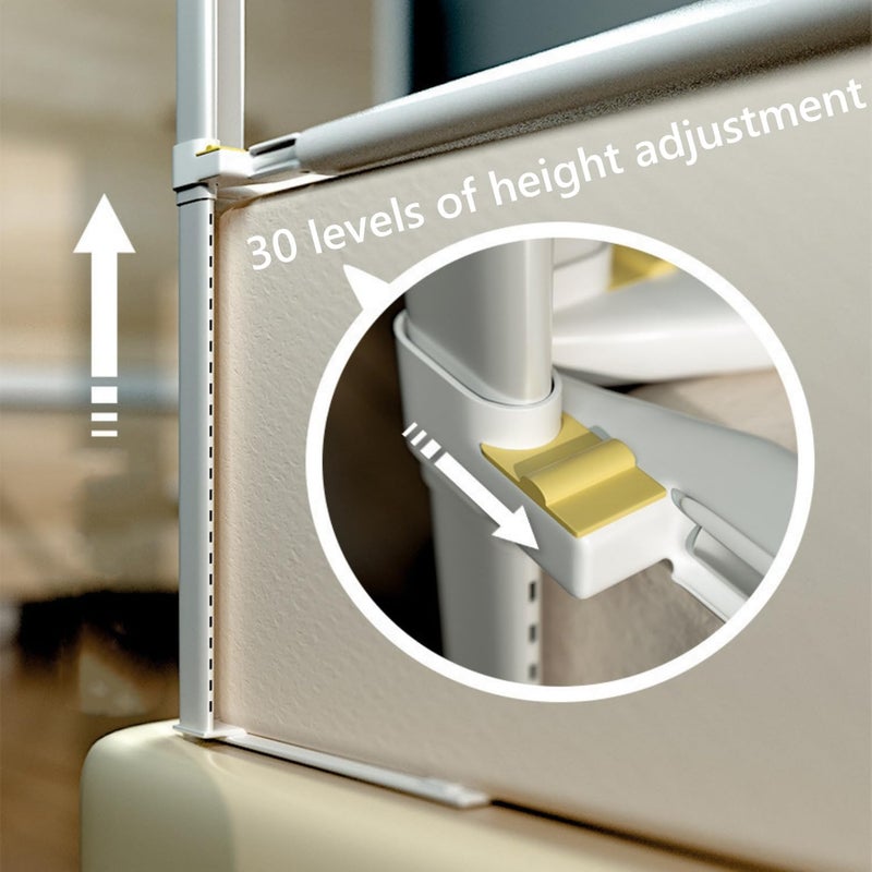 UREVO 1.5m Bed Rail for Toddlers - Adjustable Safety Guardrail - Image 5