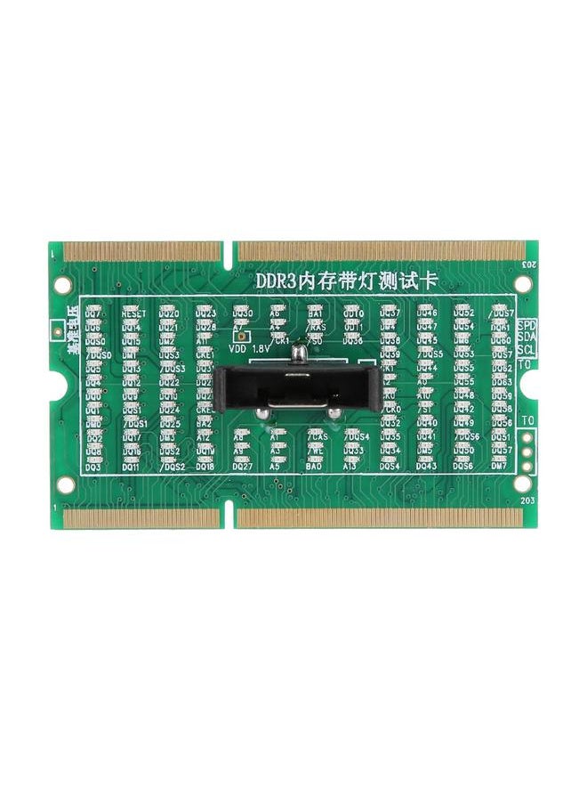 Thoraya SO-DIMM Analyzer Diagnostic Tester Post Test Card for PC Laptop Desktop DDR234 With Light DDR3  - Image 1