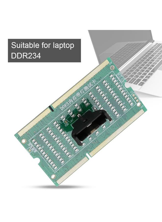 Thoraya SO-DIMM Analyzer Diagnostic Tester Post Test Card for PC Laptop Desktop DDR234 With Light DDR3  - Image 3