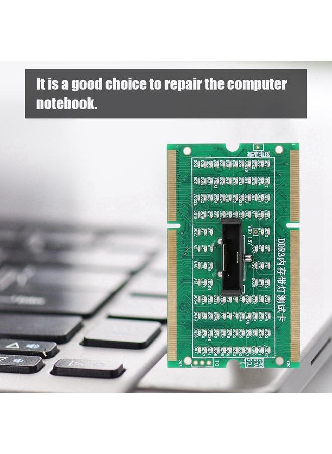 Thoraya SO-DIMM Analyzer Diagnostic Tester Post Test Card for PC Laptop Desktop DDR234 With Light DDR3  - Image 4