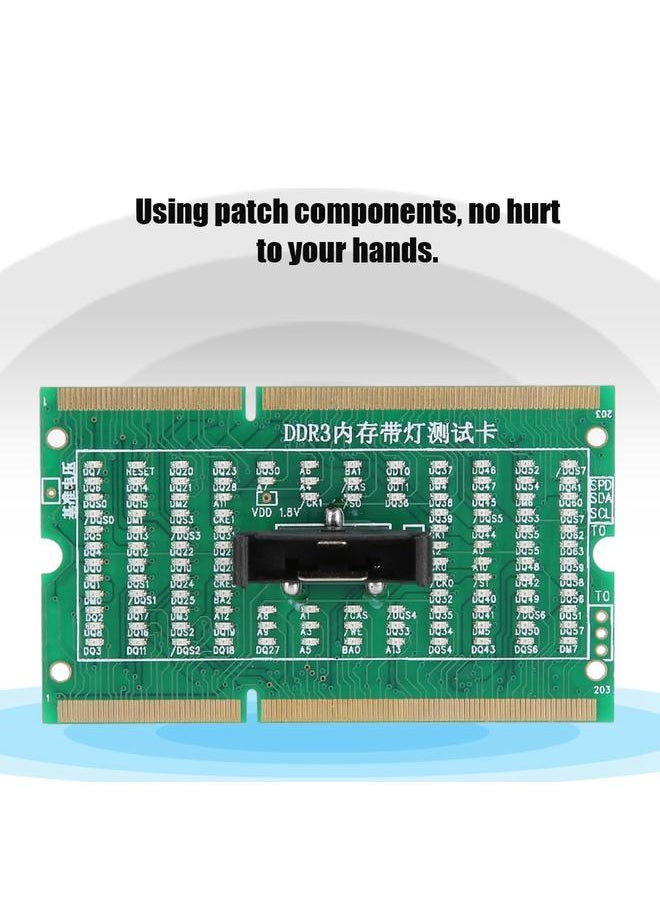 Thoraya SO-DIMM Analyzer Diagnostic Tester Post Test Card for PC Laptop Desktop DDR234 With Light DDR3  - Image 2
