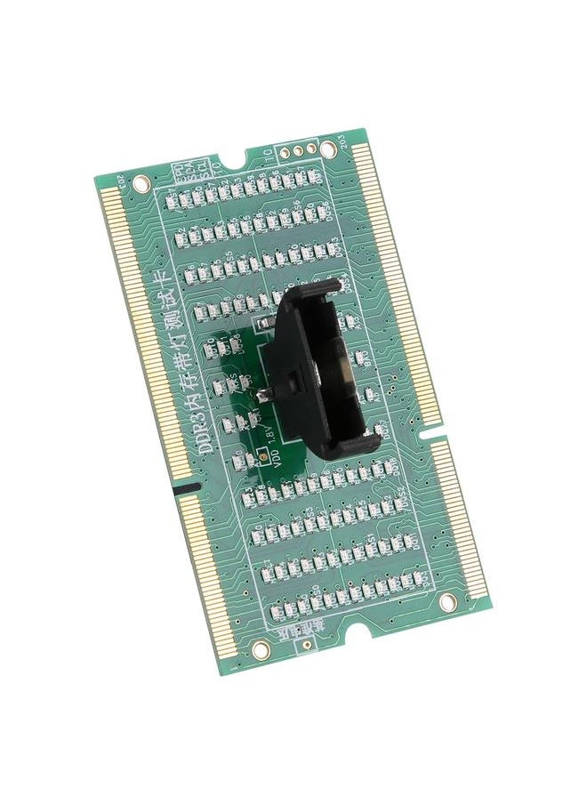 SO-DIMM Analyzer Diagnostic Tester Post Test Card for PC Laptop Desktop DDR234 With Light DDR3