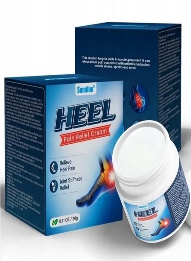 Sumifun كريم مسكن للألم لآلام الكعب والمفاصل والعضلات، تخفيف آلام المشط 20 جرام - Image 2