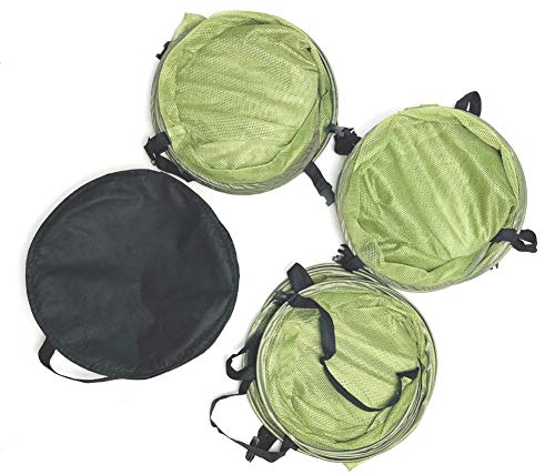HORTIPOTS Hanging Drying Racks 2 FT Mesh Herb Dryer for Herbs and Clothes (2 FT Diameter, Green) - Image 2