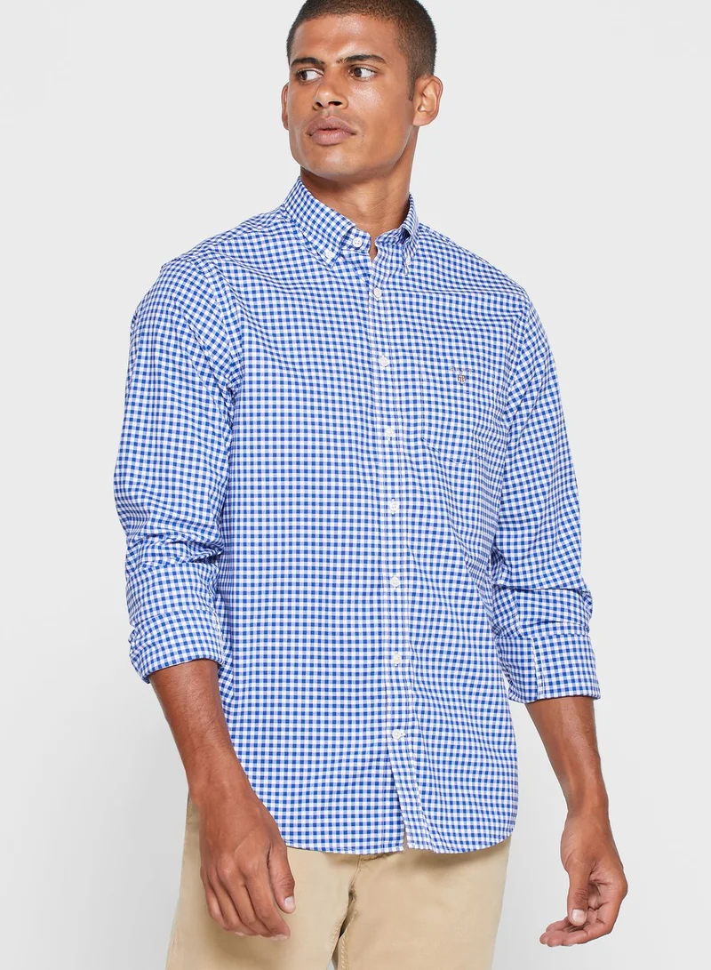 GANT Checked Regular Fit Shirt