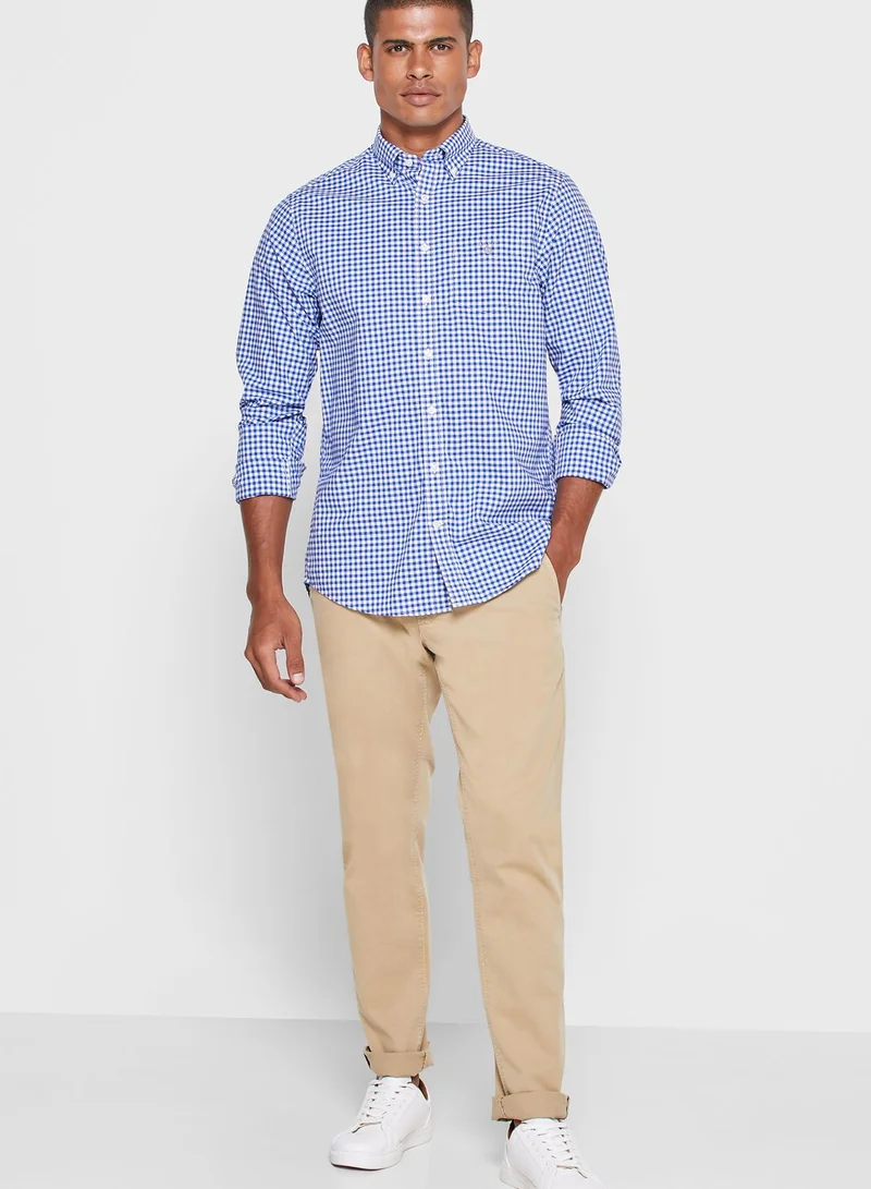 GANT Checked Regular Fit Shirt