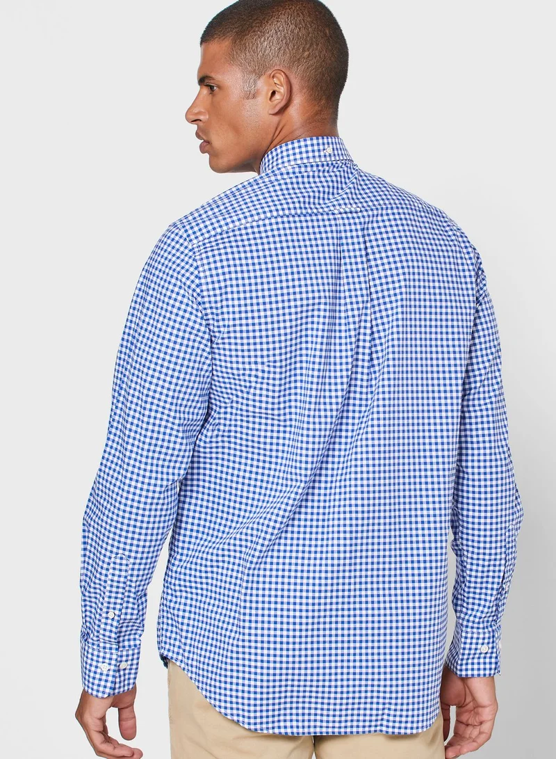GANT Checked Regular Fit Shirt