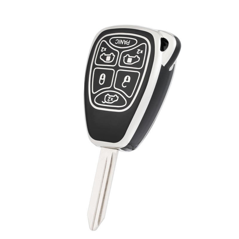 CHATYYD Key fob Cover for Dodge Soft TPU Car Key Cover Case for Dodge Grand Caravan Chrysler Town Country 20042007 Accessories6 Buttons - Image 3
