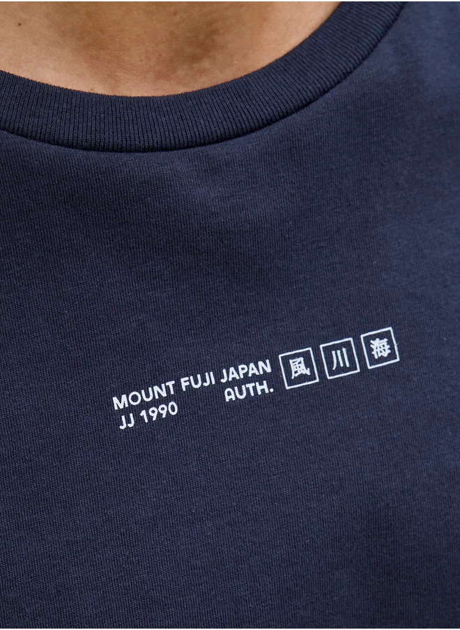 JACK & JONES Graphic Print Crew Neck T-Shirt