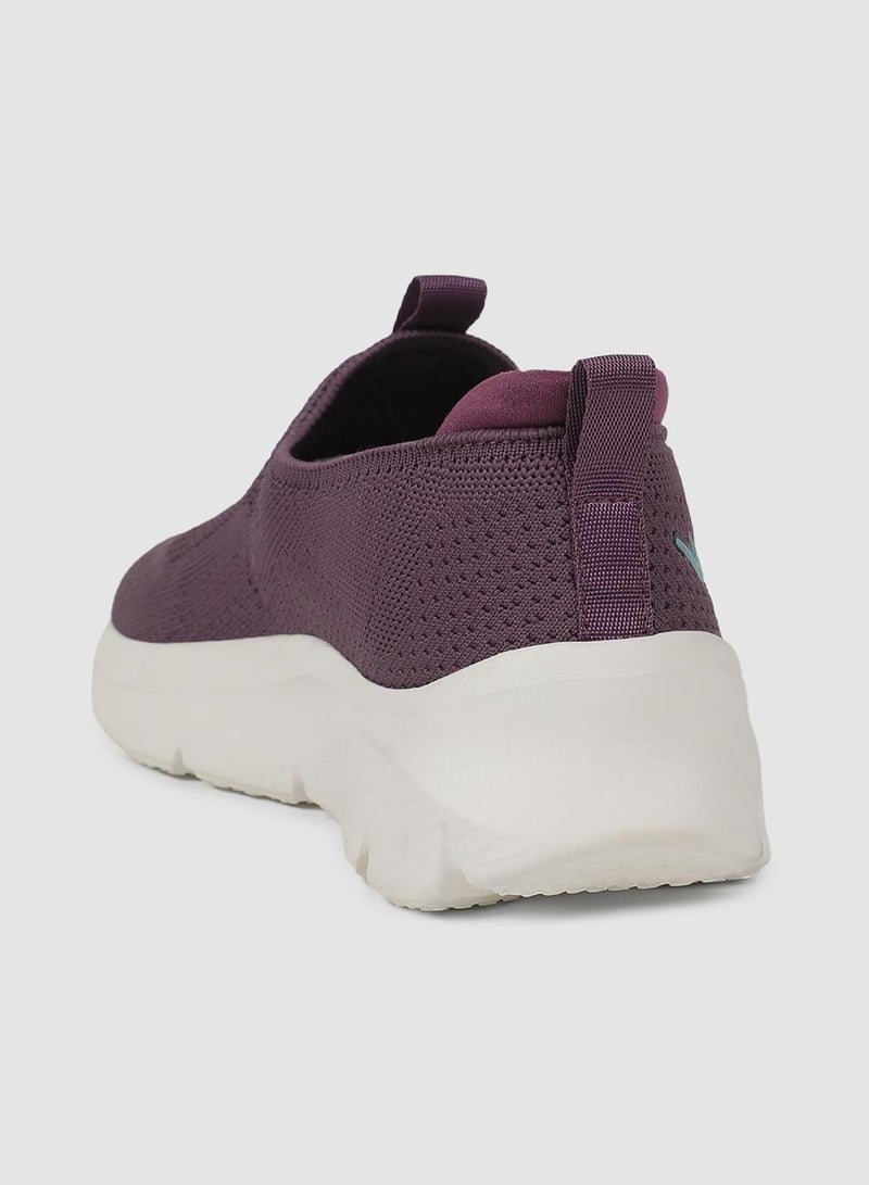 CAMPUS Women's Purple Slip On Walking Shoes - Lightweight Shoes, Elegant Design for Minimal Look - Image 4