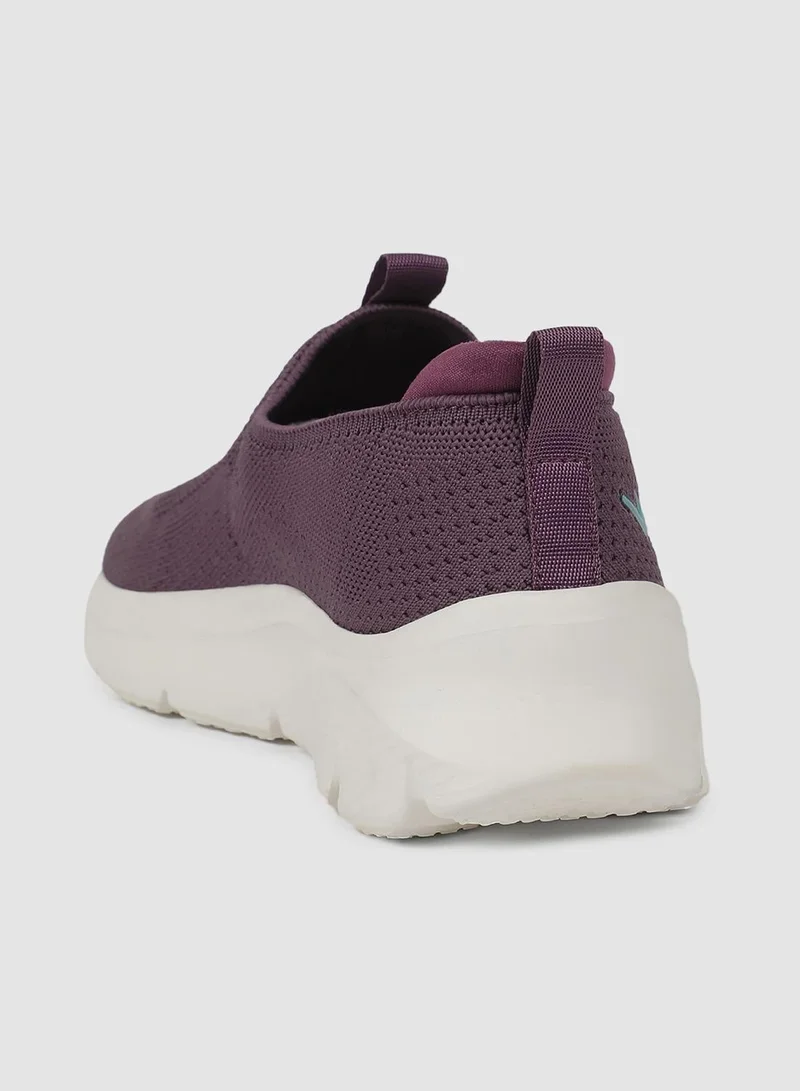 Campus Purple Women's Purple Slip On Walking Shoes - Lightweight Shoes, Elegant Design for Minimal Look for Women | Best Price UAE