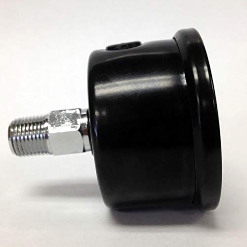 Marshall Instruments MSB00100 Liquid Filled Fuel/Oil Pressure Gauge Black - Image 2