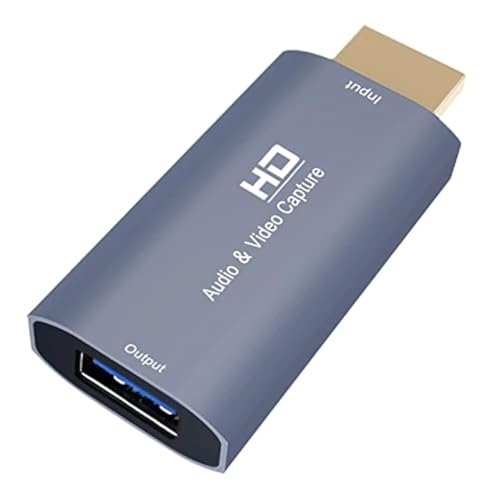 MICROWARE 4K Video Capture Card for HDMI-Compatible Male to USB Female Adapter 1080P Live Video Strea-ming Game Recorder (Z51 Video Capture Card) - Image 1