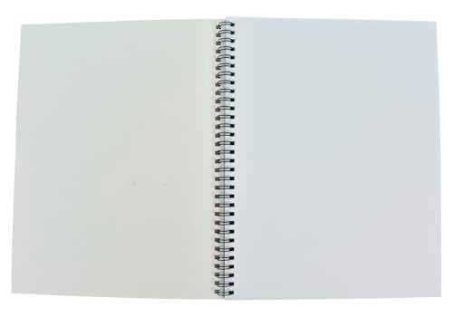 Sax Spiral Binding Smooth Sketchbook, 20 lb, 8-1/2 x 11 Inches, 50 Sheets, Red - Image 2