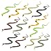 Fun Central 12Pack Realistic Snakes 14 Multicolor Snake Toys for Outdoor Decor Pranks and Bird Rabbit Squirrel Deterrent - Image 2