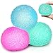 XPQKDC 3Pc Big Soft Sensory Stress Balls Textured Memory Gel Soft Fidget Toys Large Sensory Soft Fidget Toy for KidsAdults Anxiety Relief Squeeze Ball for AutismADHD Party Favors Gifts - Image 2
