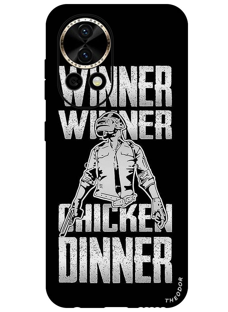Theodor Protective Case Anti Scratch Shock Proof Bumper Cover For Huawei Nova 12 Pro Winner Winner Chicken Winner - Image 1