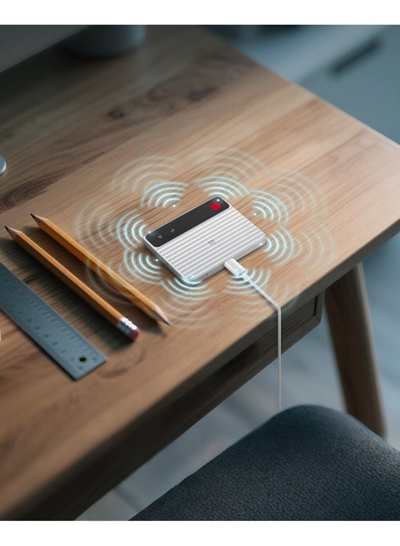 زد تي اي جهاز توجيه محمول 5G F50 Pro، مزدوج النطاق مع Wi-Fi 6، NFC، شريحتين، 2.4 جيجاهرتز + 5 جيجاهرتز، للاستخدام المنزلي، والعمل، والسفر - Image 3