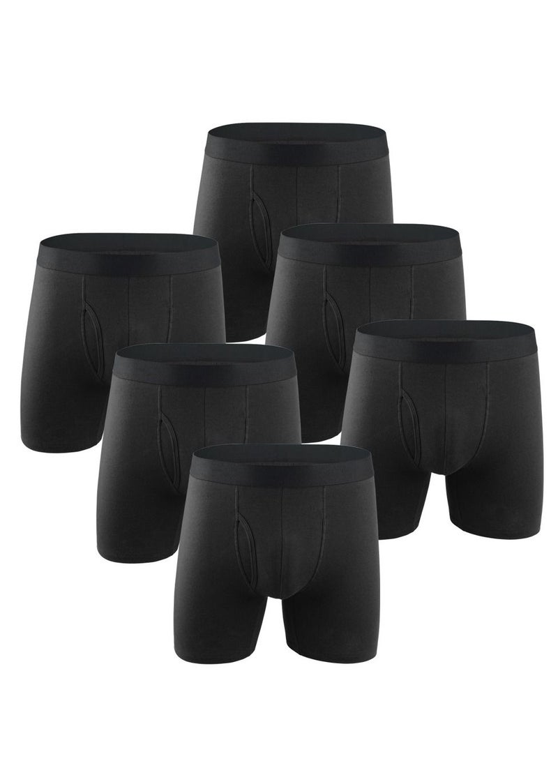 Loquat 6PCS Men Breathable Underwear Brief 