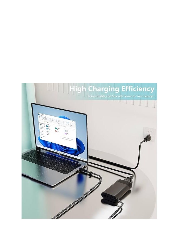 110W 5A 20V USB-C TPN-DA24 AC Charger for HP Spectre X360 Elitebook x360 HP Chromebook 14 14A G5 11 11A G6 EE G7 G8 X360 Laptop Power Supply Adapter Cord - Image 4