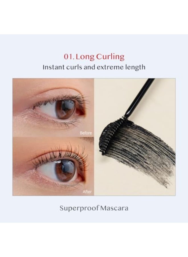 CLIO Kill Lash Superproof Mascara - Long Curling for Longer Lashes - Long-Lasting, Waterproof, Smudgeproof - Image 3