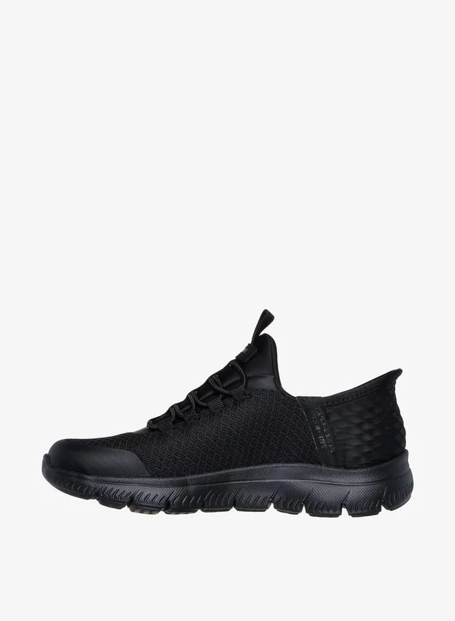 SKECHERS Boys Mesh Detail Sports Shoes With Lace-Up Closure - Summits