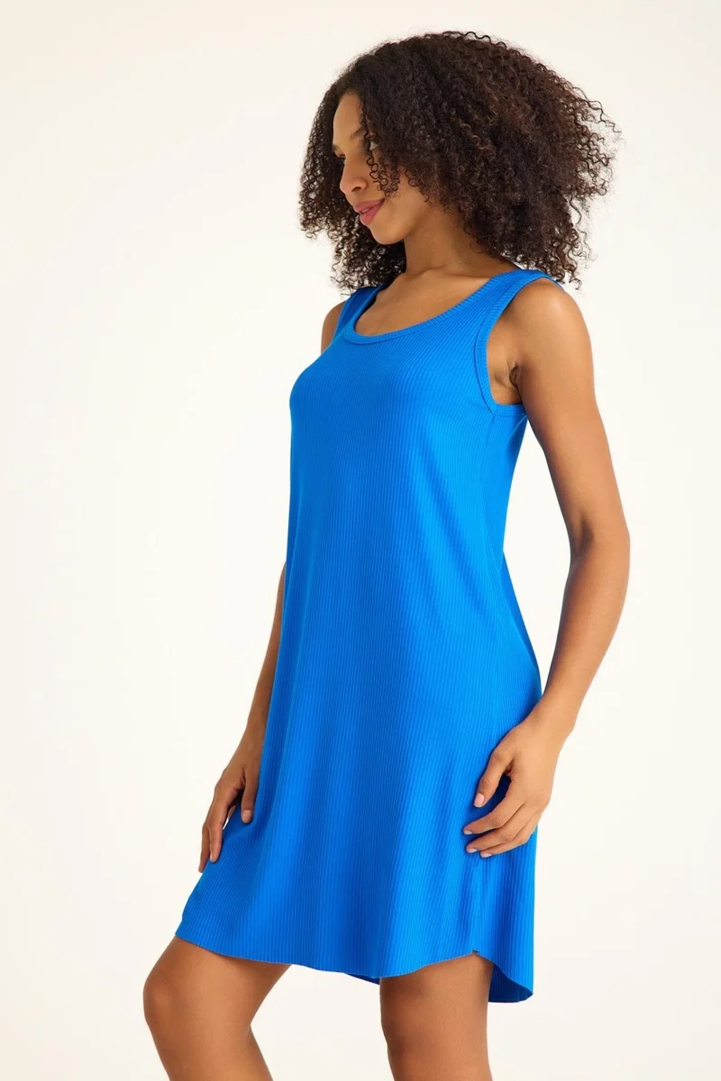 كوتن كونسيبت Ribbed Tank Dress