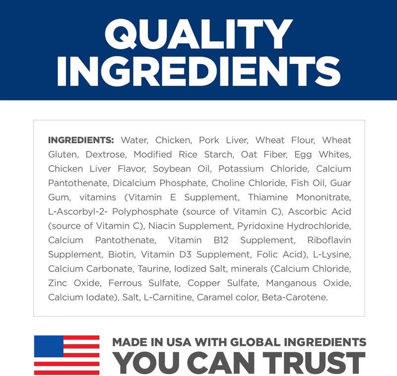 Hills Science Diet Adult 7 Senior Adult 7 Premium Nutrition Wet Cat Food Chicken Stew 28 oz Pouch Case of 24 - Image 5