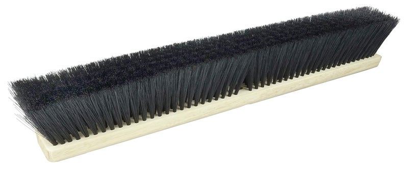 Weiler 25235 24" Vortec Pro Medium Sweep Floor Brush, Polystyrene Border With Black Polypropylene - Image 2