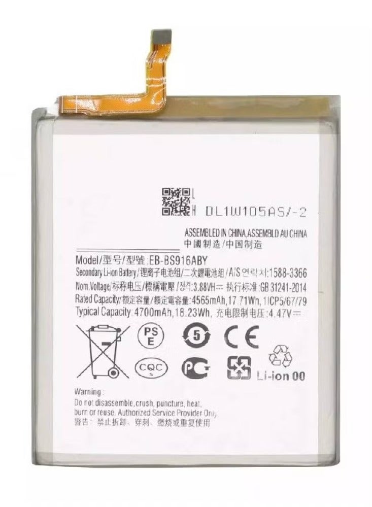 MUNTAQI Replacement Internal Premium Battery Compatible with Samsung Galaxy S23 Plus 5G â€“ High-Capacity Rechargeable Li-ion Battery for Longer Battery Life, DIY Installation Kit, Safe Power Upgrade, Fix Fast Draining Issues & Improve Device Performance - Image 2