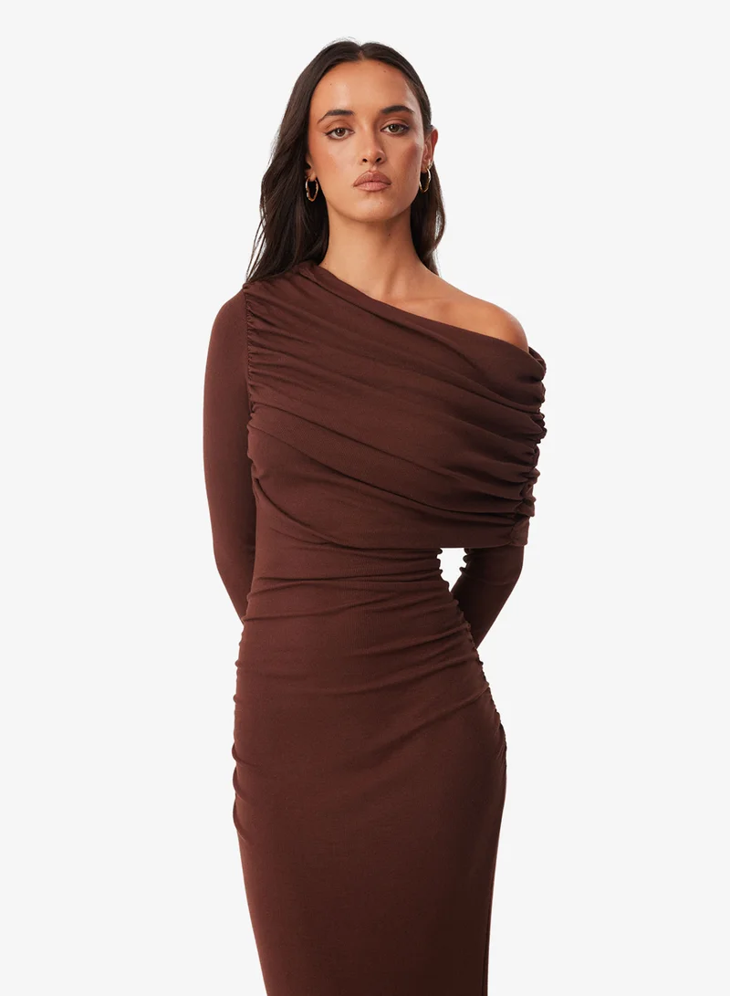 Sndys  Reena Long Sleeve Maxi Dress for Women | Best Price UAE
