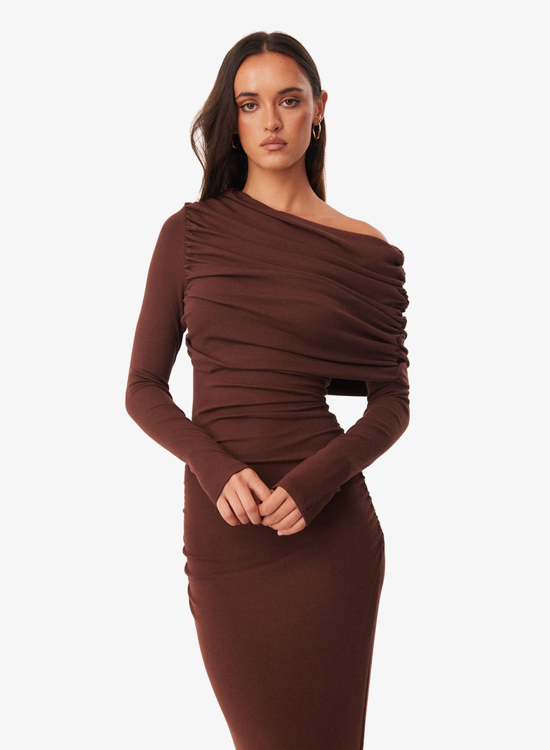 SNDYS Reena Long Sleeve Maxi Dress - Image 3