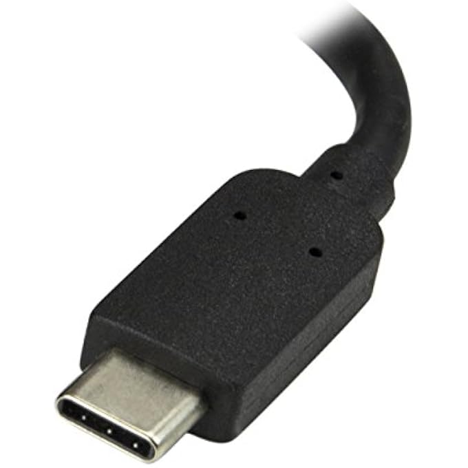 Startech.com USB C TO HDMI 2.0 ADAPTER WITH POWER DELIVERY - 4K 60HZ USB TYPE-C TO HDMI DISPLAY VIDEO CONVERTER - 60W PD PASS-THROUGH CHARGING PORT - THUNDERBOLT 3 COMPATIBLE - BLACK (CDP2HDUCP) - Image 3