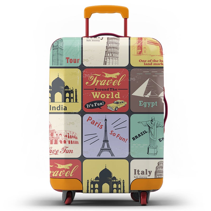 300G Thickeneded Air Layer Elastic Suitcase Cover Suitcase Protective Cover Suitcase Cover Suitcase Cover Suitcase Cover - Image 1