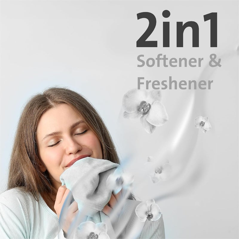 Loyal Fabric Softener And Freshener with Care & Gentle Fragrance Capsule 4X Freshness, up to 300 Loads | 2x3000ml - Image 2