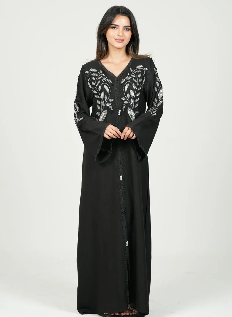 AL BENT AL SHARQIEH embroidred jalabiya dress
