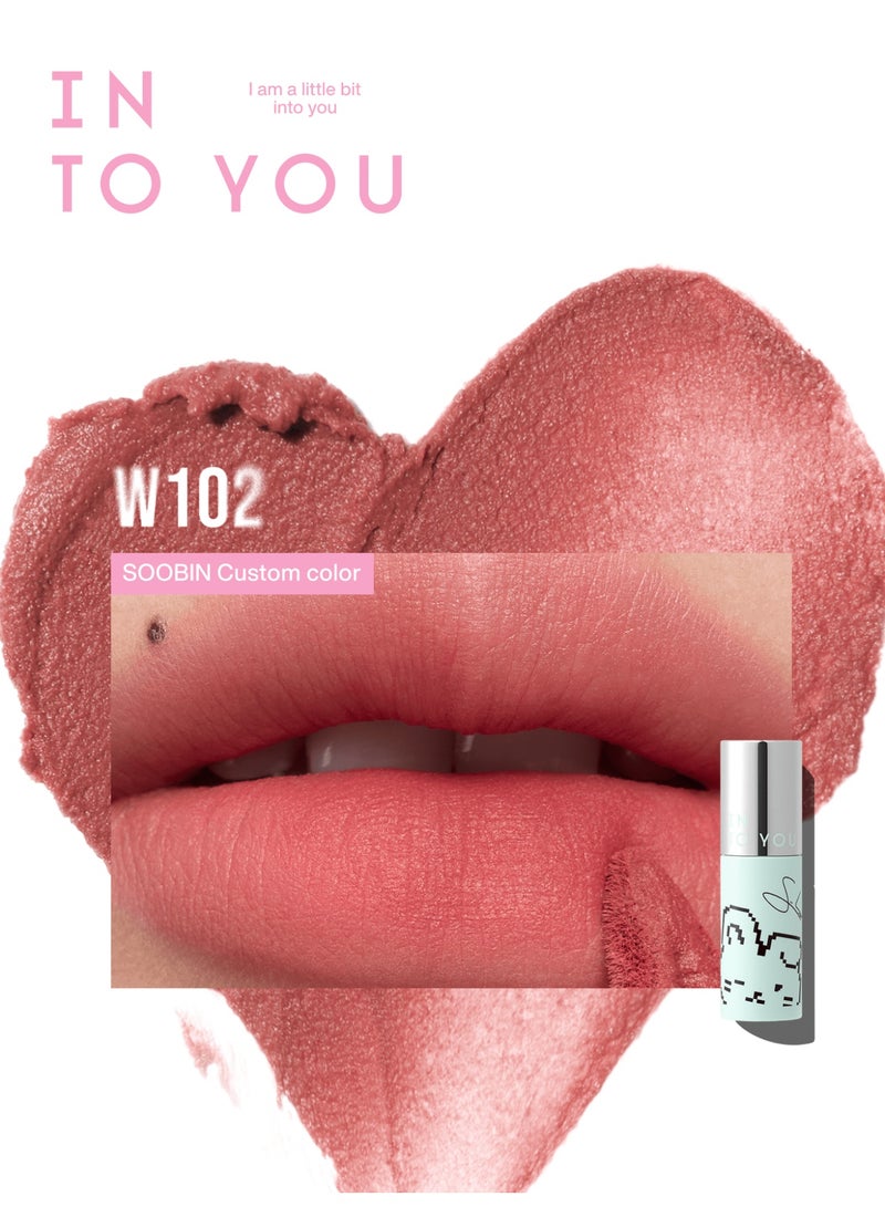 INTO YOU Airy Touch Moist Lip Mud W102 - Image 1