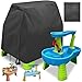 Intoypad Kids Water Table Cover for Step2 Rain Showers Water Table Accessories Outdoor Toys Waterproof Sunshade Dust Cover for Toddlers 13 Outdside Step 2 Watertable Toys for Kids Ages 35 - Image 2
