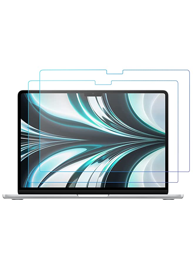 Procases ProCase Screen Protector for MacBook Air 2022 Released 13.6 inch Model A2681, Tempered Glass Film Guard for MacBook Air 13.6 2022 A2681 with M2 Chip & Touch ID - Image 1