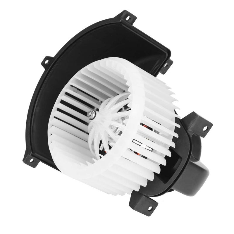 AA Ignition AC Heater Blower Motor Fan White with Cage - Compatible with Volkswagen & Audi Vehicles - Touareg 2004, 2005, 2006, 2007, 2008, 2009, 2010, Q7 07-15 - Replaces 7L0 820 021 Q, 700262, 7L0-820-021-Q - Image 1