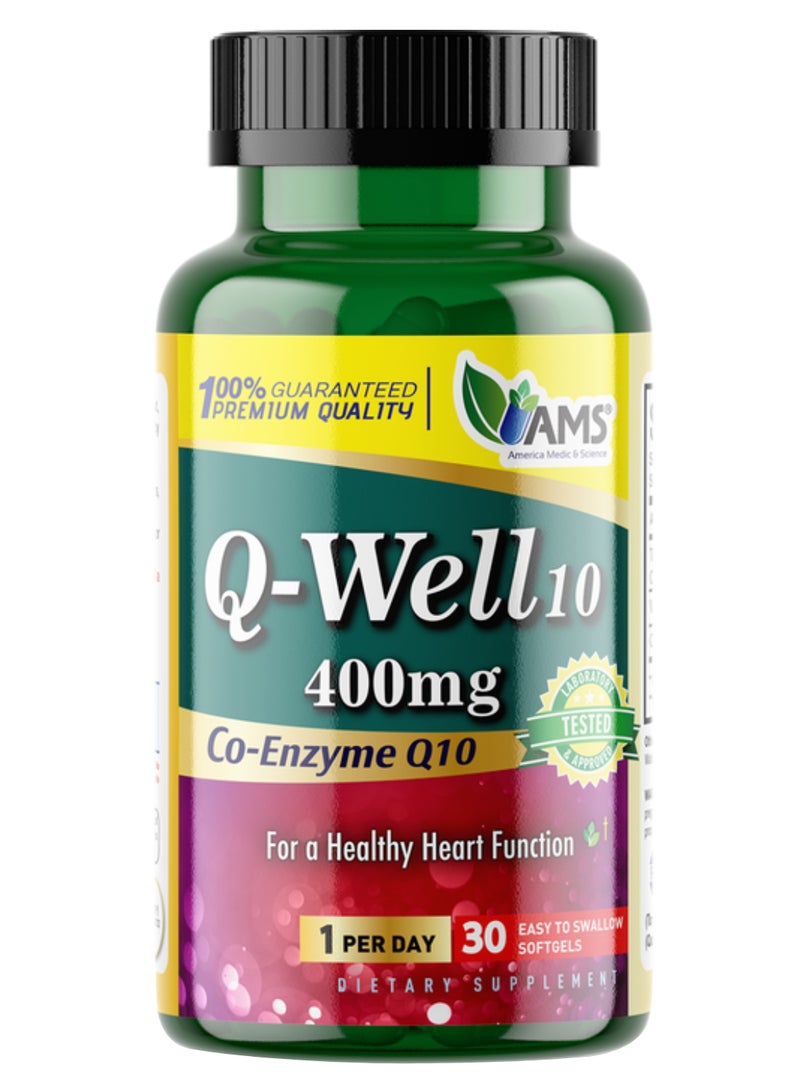 Co Q10 400Mg Softgels 30S