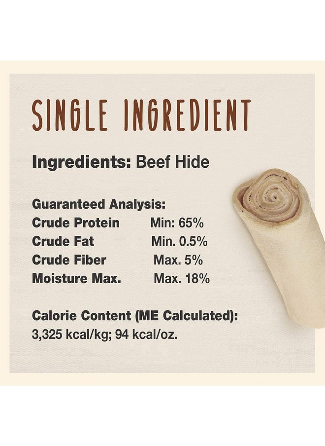 Cadet Cadet Premium Grade Beef Hide for Dogs, Long Lasting Rawhide Chips, Single Ingedient Dog Chews, Beef Hide Flavor (1 Count)  - Image 3
