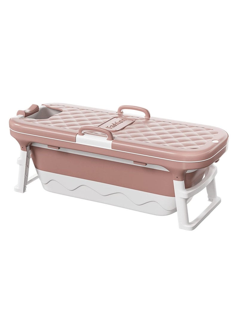 DubaiGallery Adult Thicken Spa Barrel Massage Tub Soak Sweat Steaming Bucket Portable Plastic Foldable Sauna Folding Bathtub  - Image 3