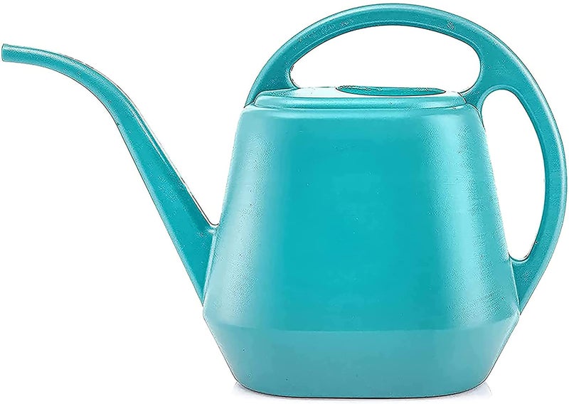 Fasmov Plastic Watering Can Bright Blue 1Gallon