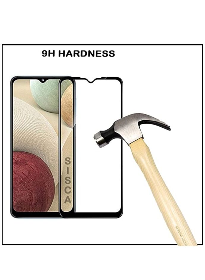 Phone Planet Samsung Galaxy A12 / A32 5G Screen Protector Glass Full Glue Tempered Screen Guard Anti-Fingerprints Shatter-Resistant - Image 3